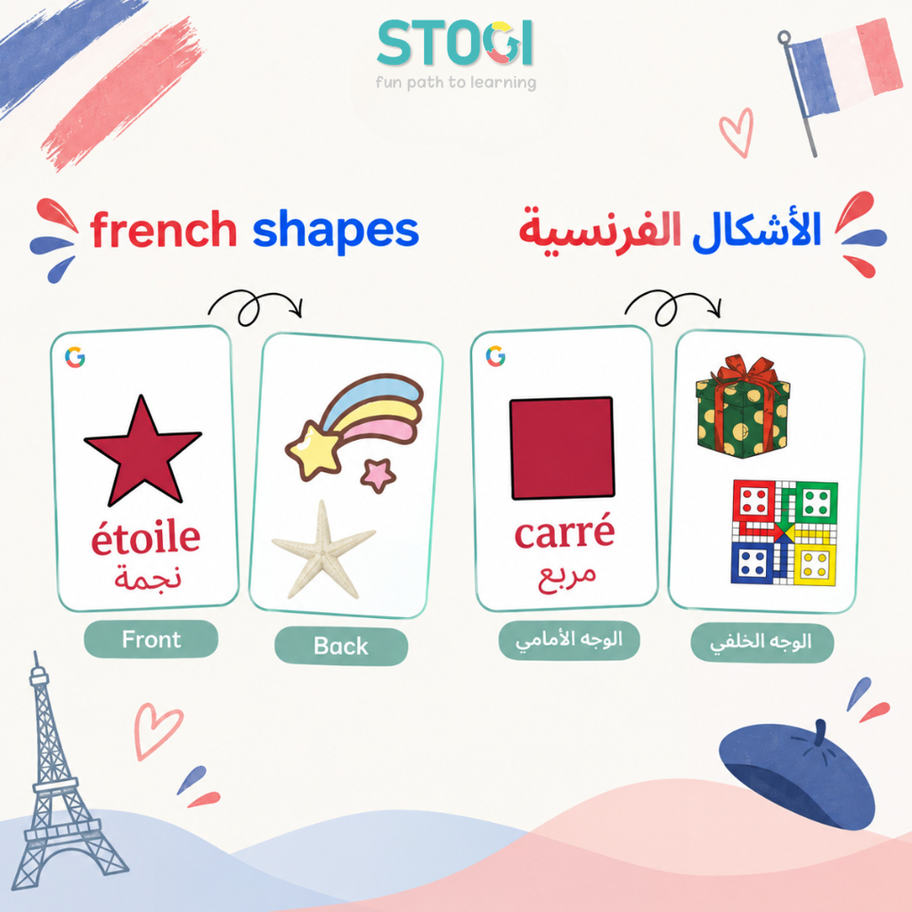 [Flashcard_028] French Shapes