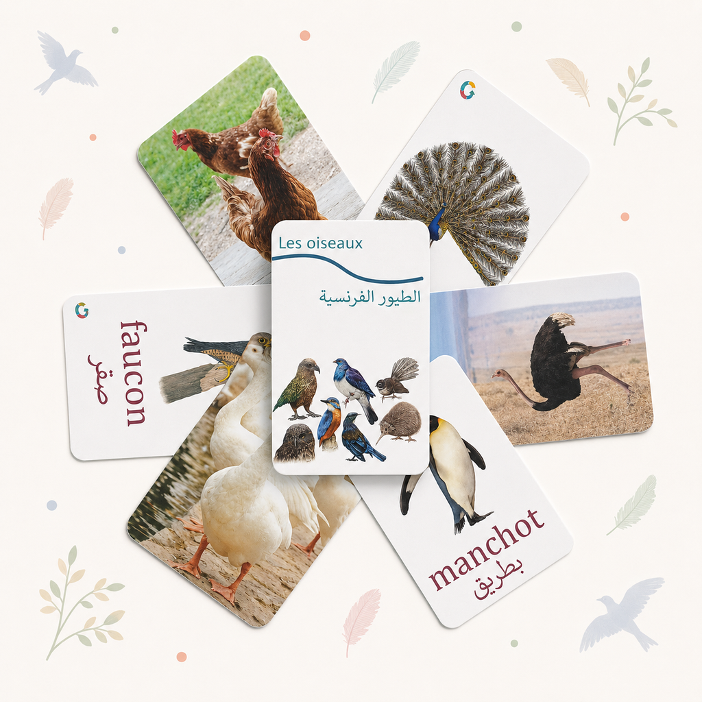 [Flashcard_044] French Birds