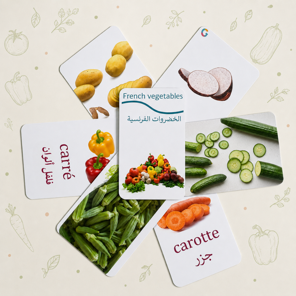 [Flashcard_045] French Vegetables