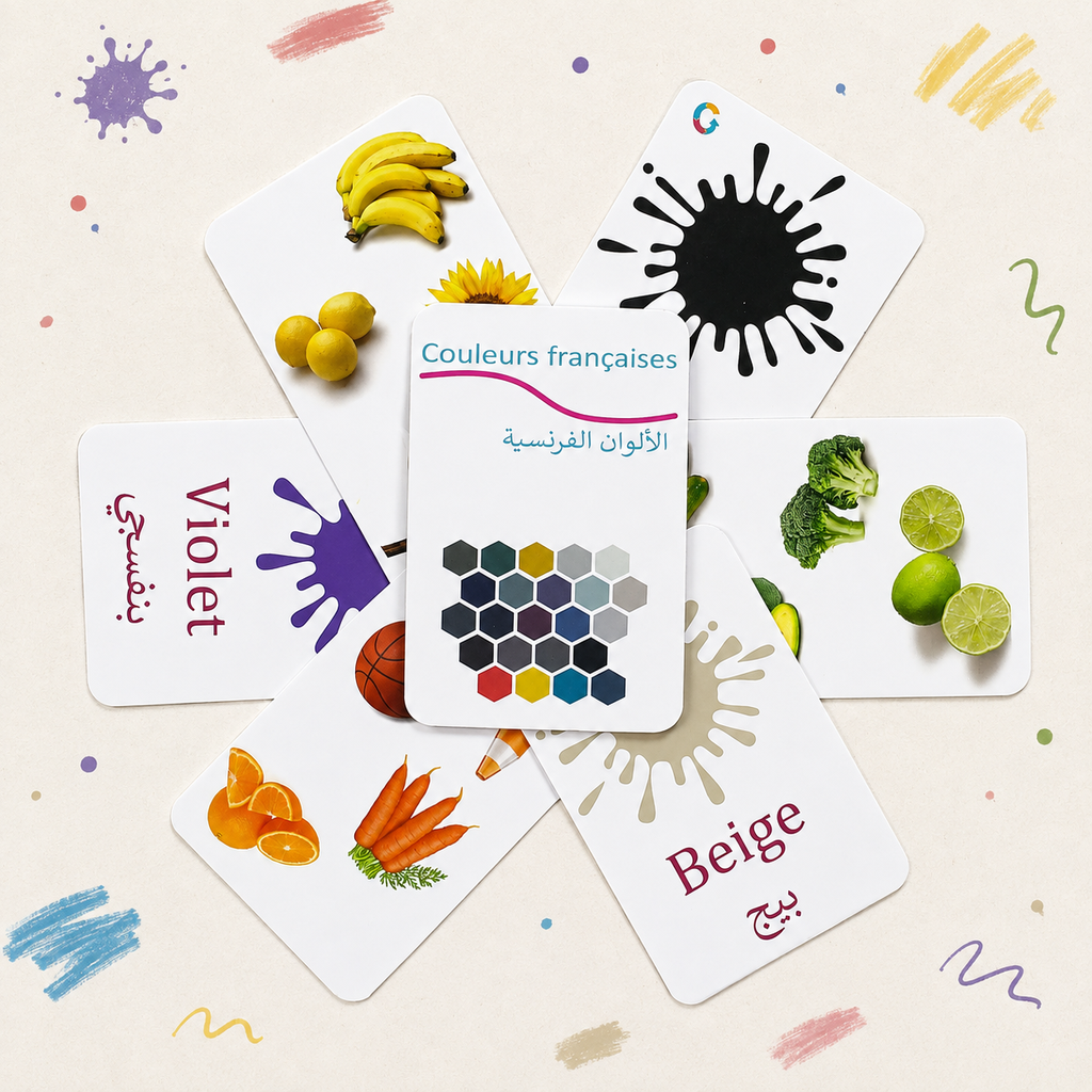 [Flashcard_047] French Colors